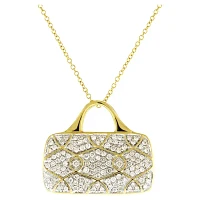 Mirabelle Diamond Purse Pendant