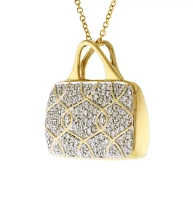 Mirabelle Diamond Purse Pendant