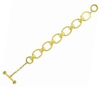 Elizabeth Locke Oval Link Open Bracelet