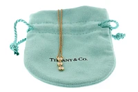 Tiffany & Co. Elsa Peretti Diamond By the Yard Drop Pendant Necklace