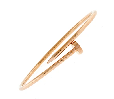 Cartier Juste un Clou Bracelet, Pink Gold Small Model,  Size 16