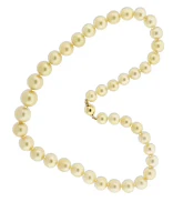 Graduated Golden South Sea Pearls