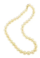 Graduated Golden South Sea Pearls