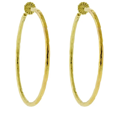 Ippolita Classico Extra Large Hammered Hoop Earring