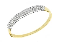 Yellow Gold and Platinum Diamond Bracelet