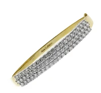 Yellow Gold and Platinum Diamond Bracelet