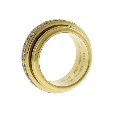 Piaget Possession Large Diamond Spinning Ring