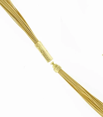 Tiffany & Co. 18kt Gold Wire Choker Necklace