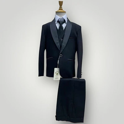 Glitter Tuxedo set / 2pc