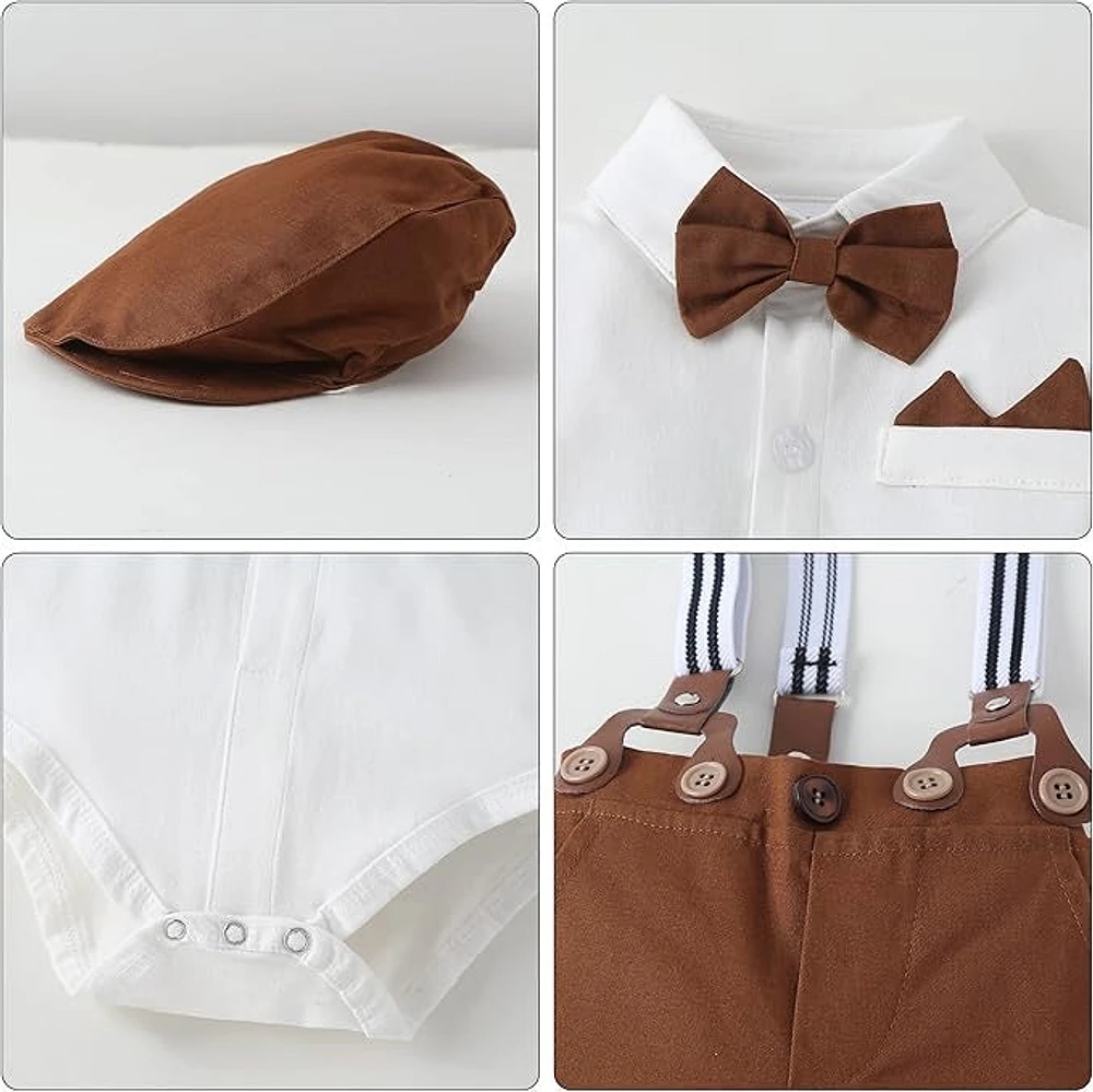 Paparazzi Camel Boys 5 pc Vest Set