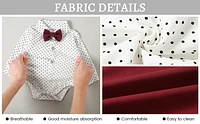 Paparazzi Burgundy Boys 5 pc Vest Set