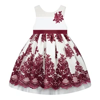 Paparazzi Holiday Red and Ivory Dress