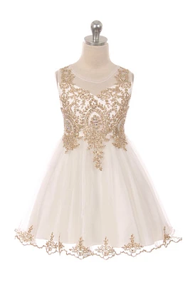 Designer Graduation Dress Ivory