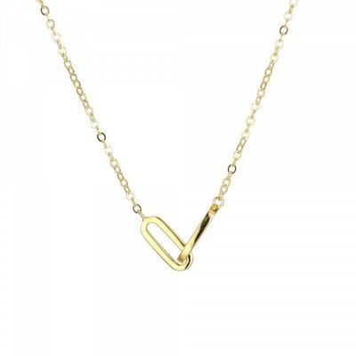 gold plated sterling silver necklace