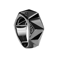 Star Wars Darth Vader Ring with .20 Carat TW of Diamonds Sterling Silver