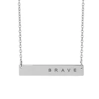 18″-20″ Brave Necklace in Stainless Steel