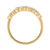 Lyra Luxe Diamond Band with .63 Carat TW of Diamonds 14kt Yellow Gold