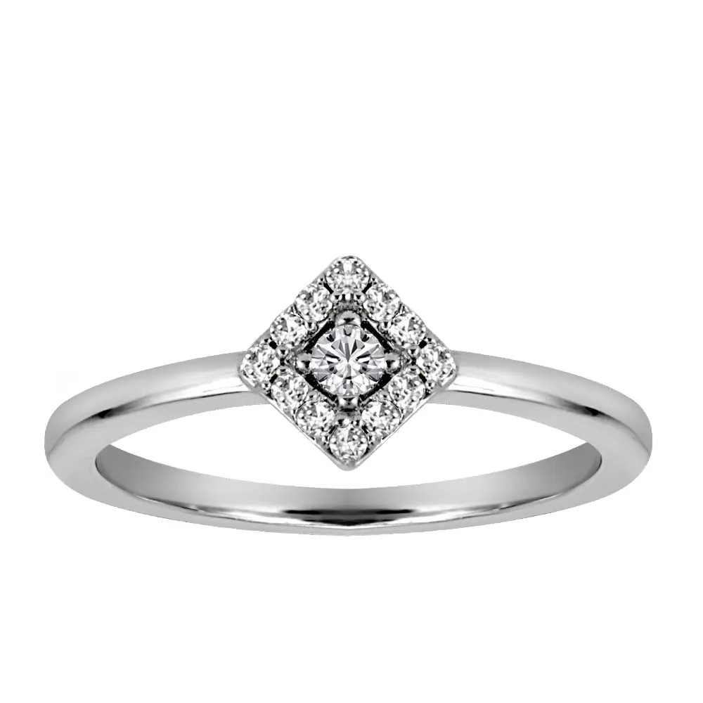 Ring with Cubic Zirconia Sterling Silver