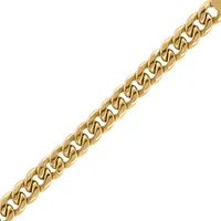 8.5″ 10kt Yellow Gold Cuban Bracelet