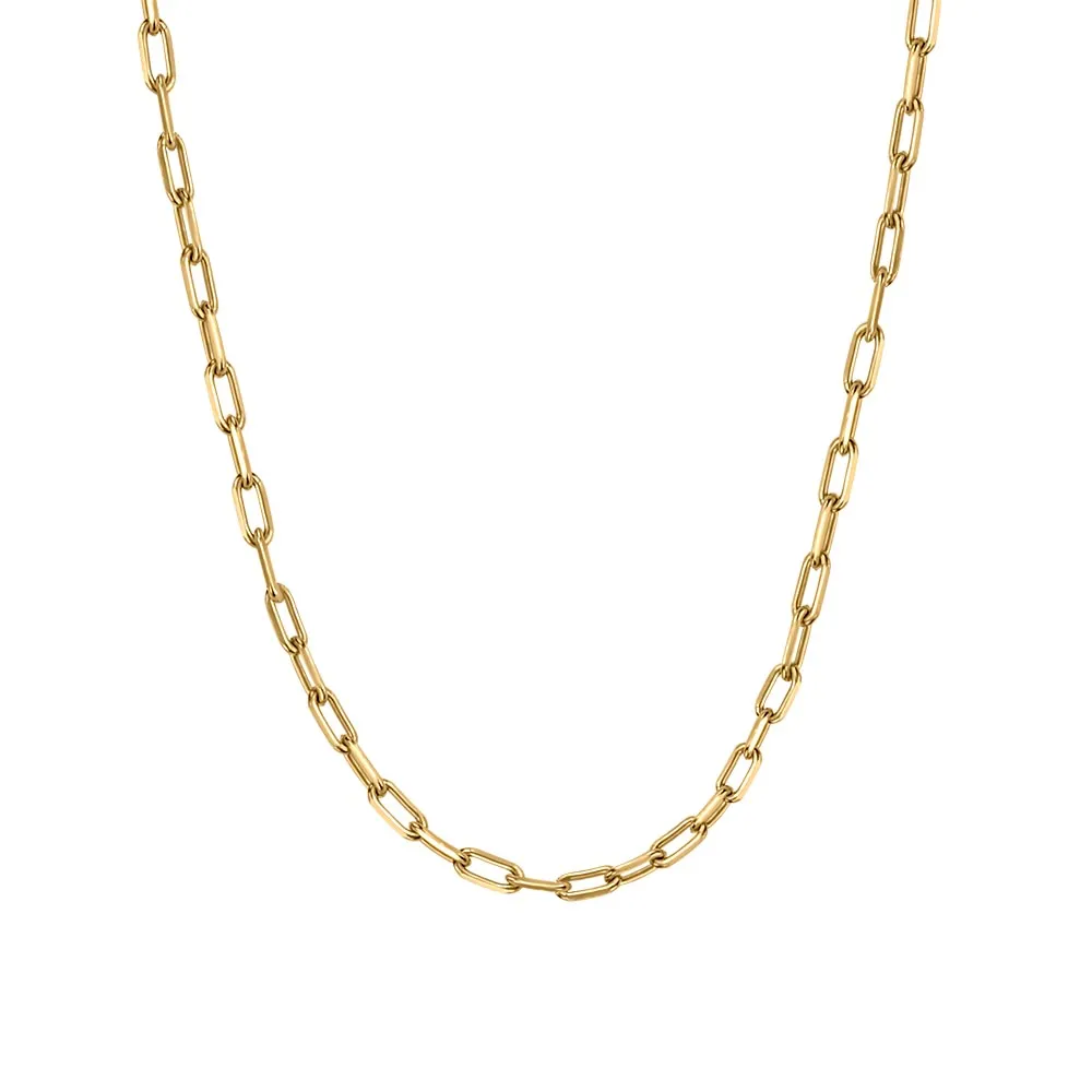 16″ Cable Chain in 10kt Yellow Gold