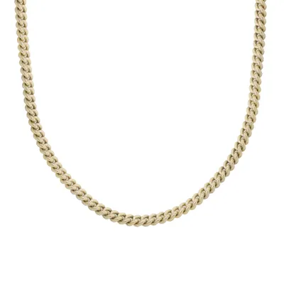 20″ Curb Chain in 10kt Yellow Gold