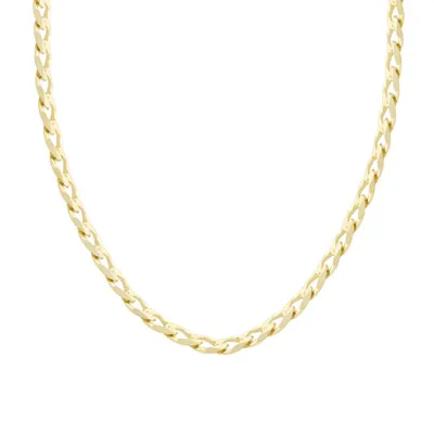 20″ Curb Chain 10kt Yellow Gold