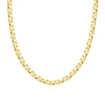 20″ Mariner Chain in 10kt Yellow Gold