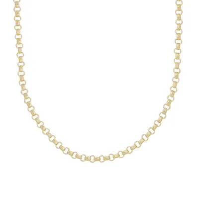 18″-20″ Rolo Chain in 10kt Yellow Gold