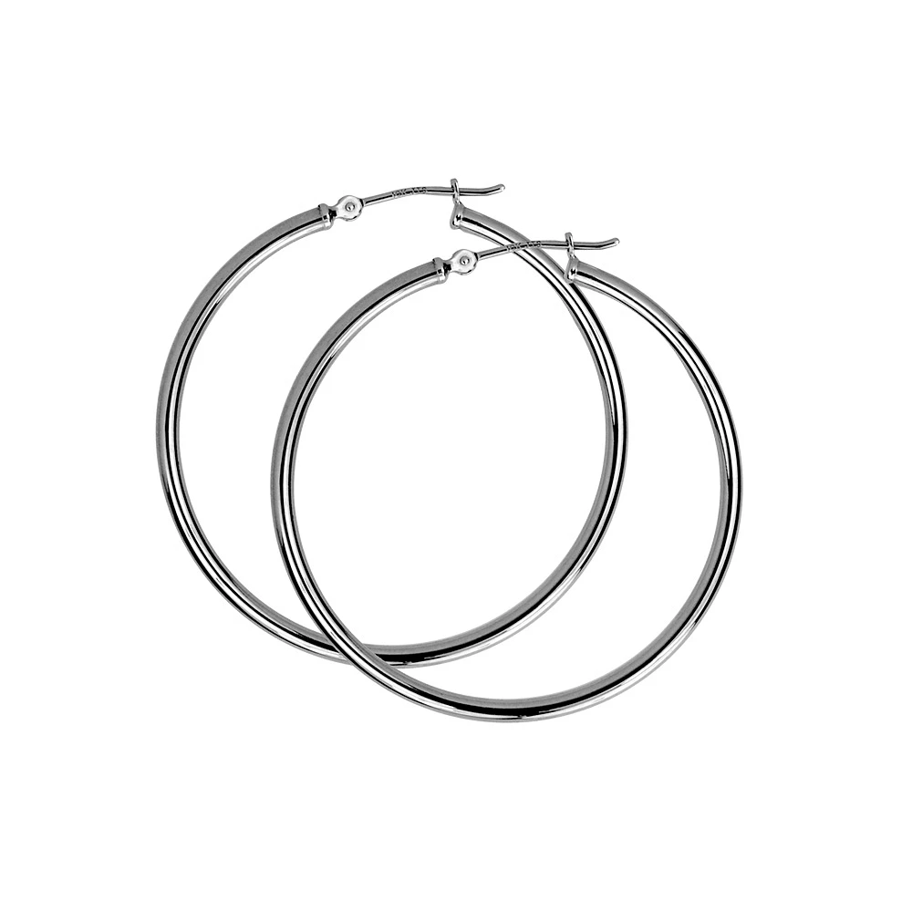 40MM Hoop Earrings in 10kt Gold