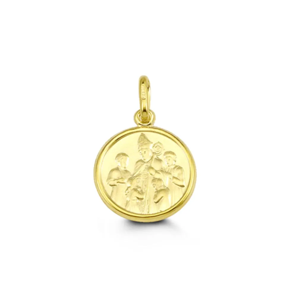 Confirmation Disc Pendant 10kt Yellow Gold