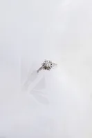 Enchanted Disney Elsa Engagement Ring with .63 Carat TW of Diamonds 14kt White Gold