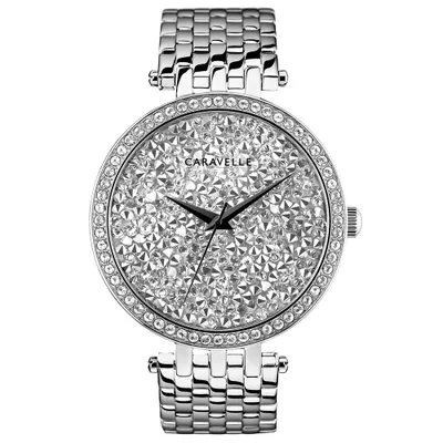 Bulova Women’s Caravelle Modern Crystal Rock Bracelet Watch