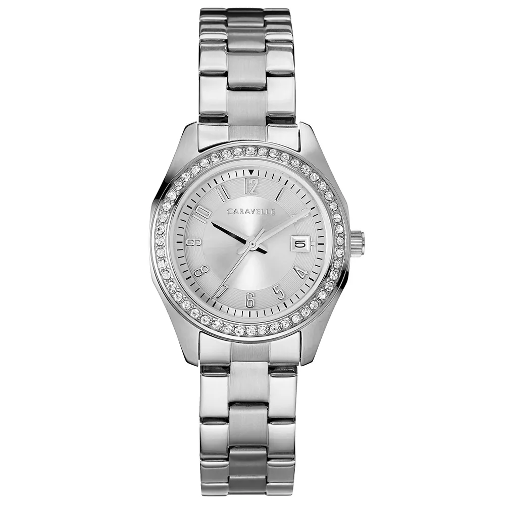 Bulova Women’s Caravelle Quartz Stainless Steel Watch