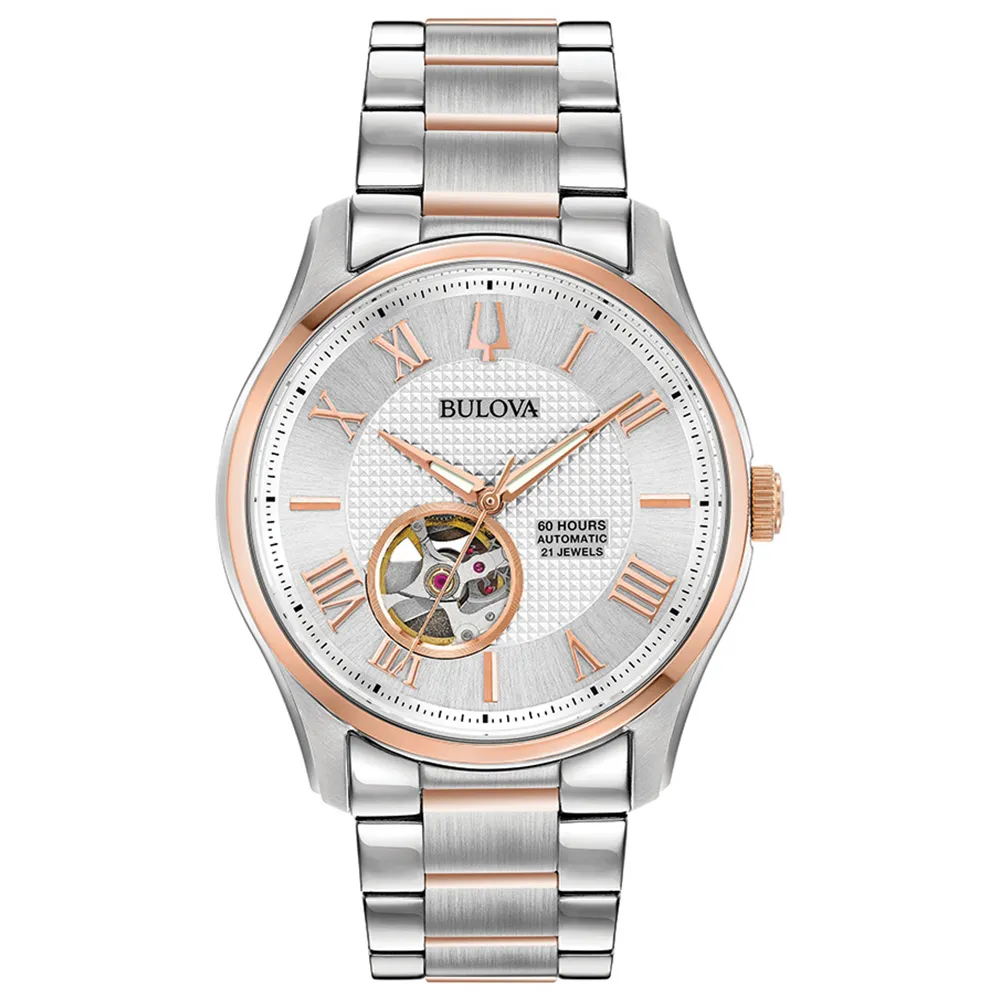 Bulova Men’s Classic Wilton Automatic Two Tone Watch