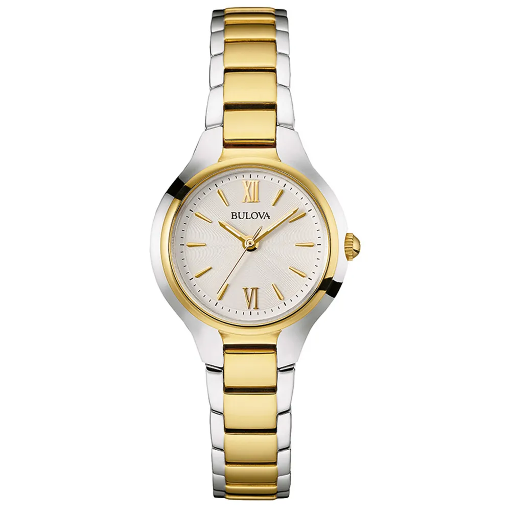 Bulova Women’s Analog Display Two Tone Watch