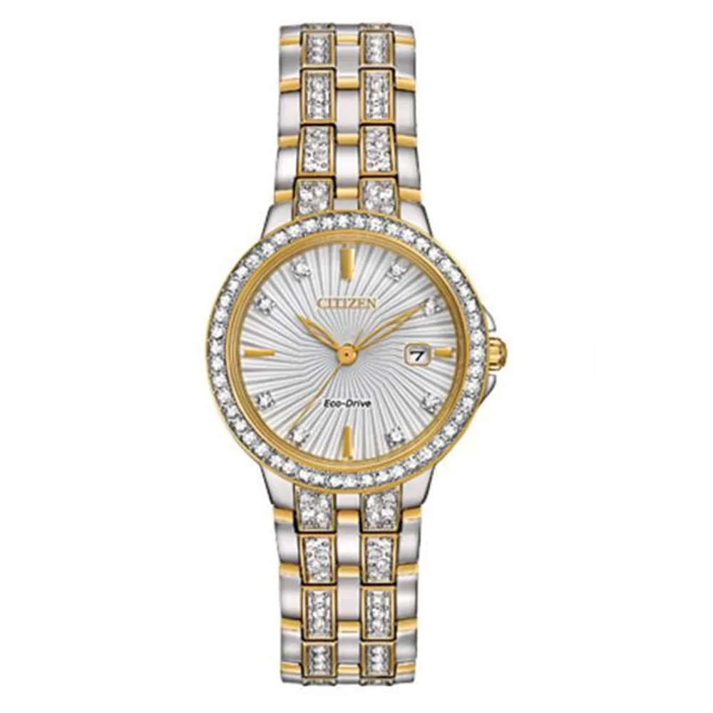 Citizen Women’s Silhouette Quartz Two Tone Watch