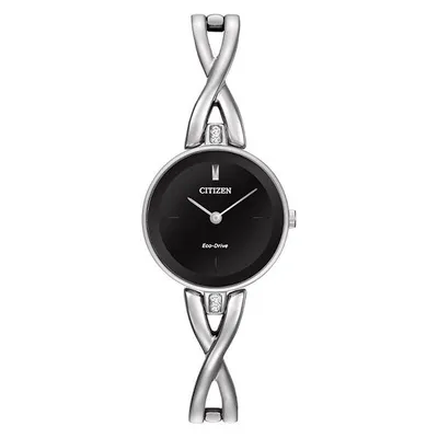 Ladies Citizen Silver Tone Silhouette Watch