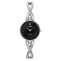 Ladies Citizen Silver Tone Silhouette Watch