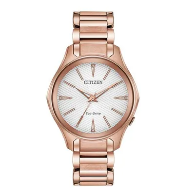 Ladies Citizen Rose Tone Modena Watch