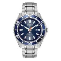 Mens Citizen Silver Tone Watch