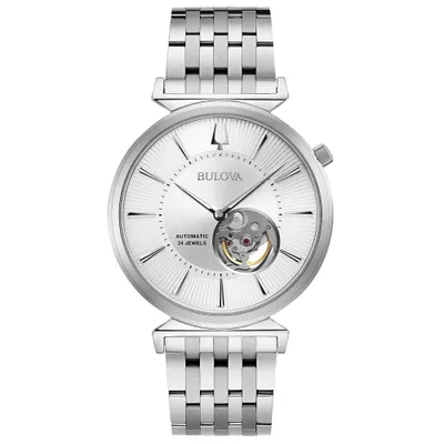 Men’s Bulova Silver Tone Regatta Automatic Watch