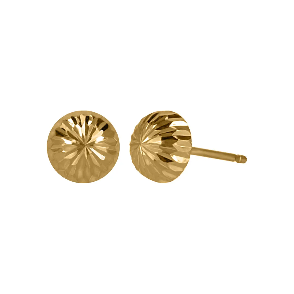 Stud Earrings in 14kt Yellow Gold