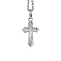 Childrens’ Precious Forever Cross Pendant in Sterling Silver with Chain