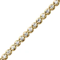 Tennis Bracelet with 1.00 Carat TW of Diamonds in 10kt Yellow Gold