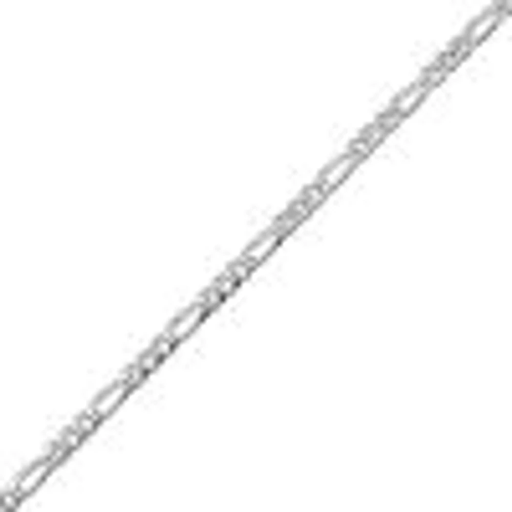 18″-20″ Figaro Chain Sterling Silver