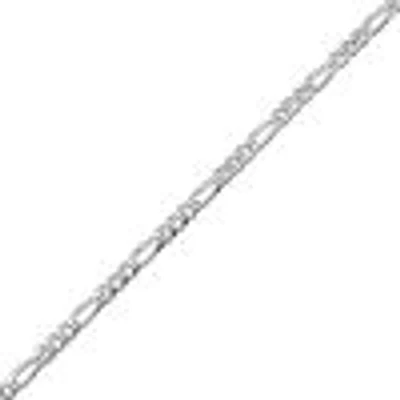 18″-20″ Figaro Chain Sterling Silver