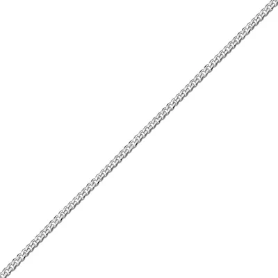 18″-22″ 2mm Curb Chain Sterling Silver