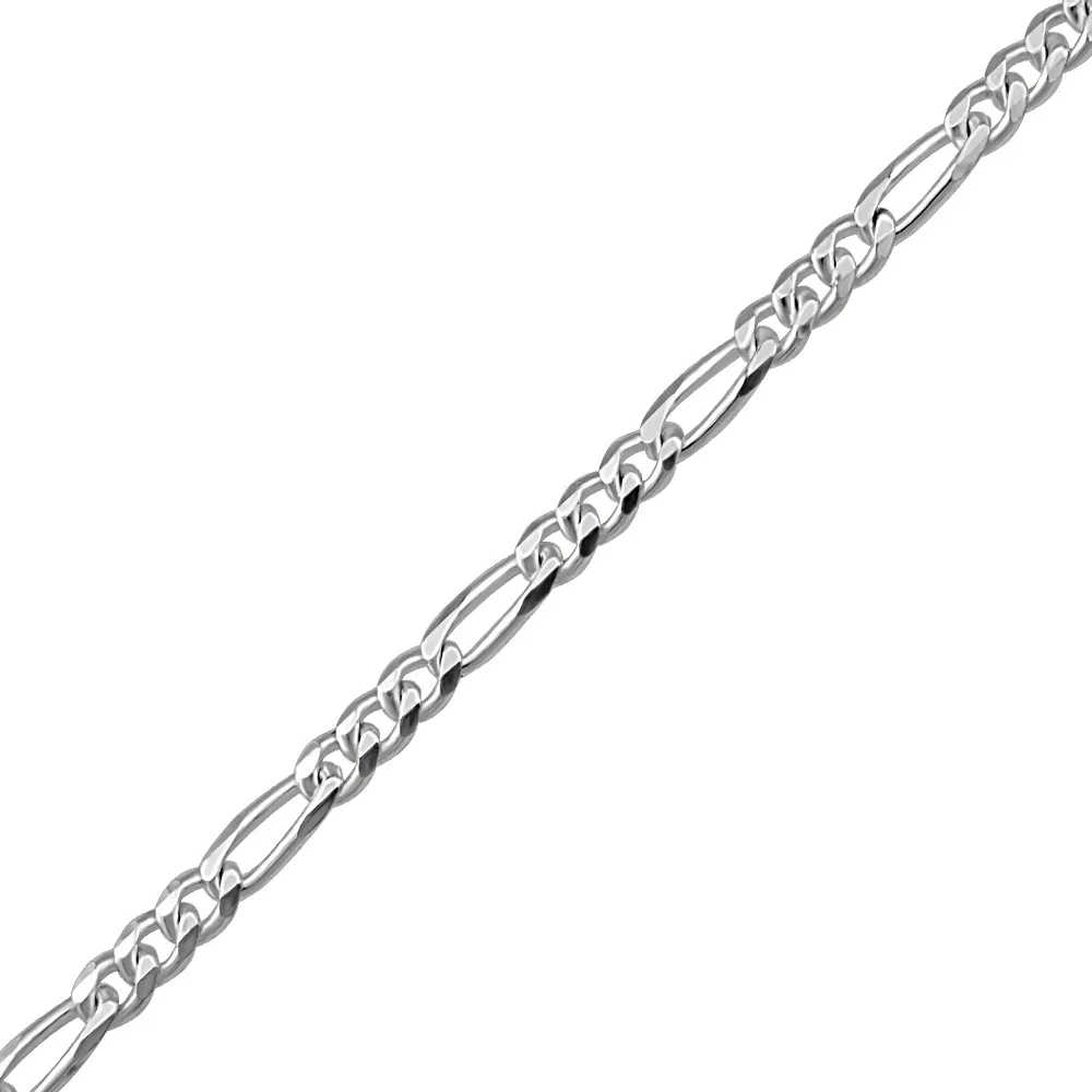 20″ Figaro Chain Sterling Silver