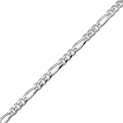 20″ Figaro Chain in Sterling Silver