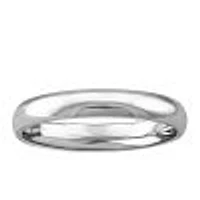 3MM Comfort Fit Wedding Band 10kt White Gold